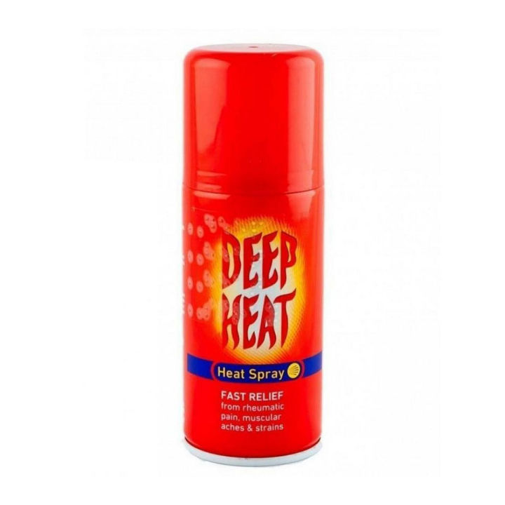 Deep Heat Fast Relief from Rheumatic muscular aches and pain Spray 150ml