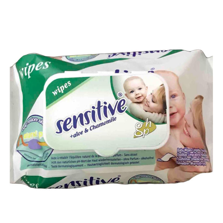 Pack%20of%205%20Baby%20Wipes%20sensitive%20-%2070%20Wet%20Sheets%20-%20Image%202