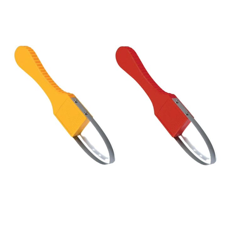 2PCS Garden Bandit Hand Loop Weeder Tool Hand Ring Weeding Tool for Lawn Attachments Yard Vegetable Garden Portable Cleaning Access