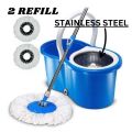 Magic Spin Mop Set - 360 Degree Microfiber Mop Head Home Clean Tools Microfiber. 