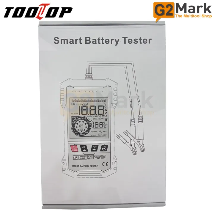 TOOLTOP%202202%20Battery%20Tester%203.2%20Inch%20Screen%2012V/24V%20Automotive%20Battery%20Voltage%20Internal%20Resistance%20Discharge%20Current%20Load%20Starts%20Test%20-%20Image%207