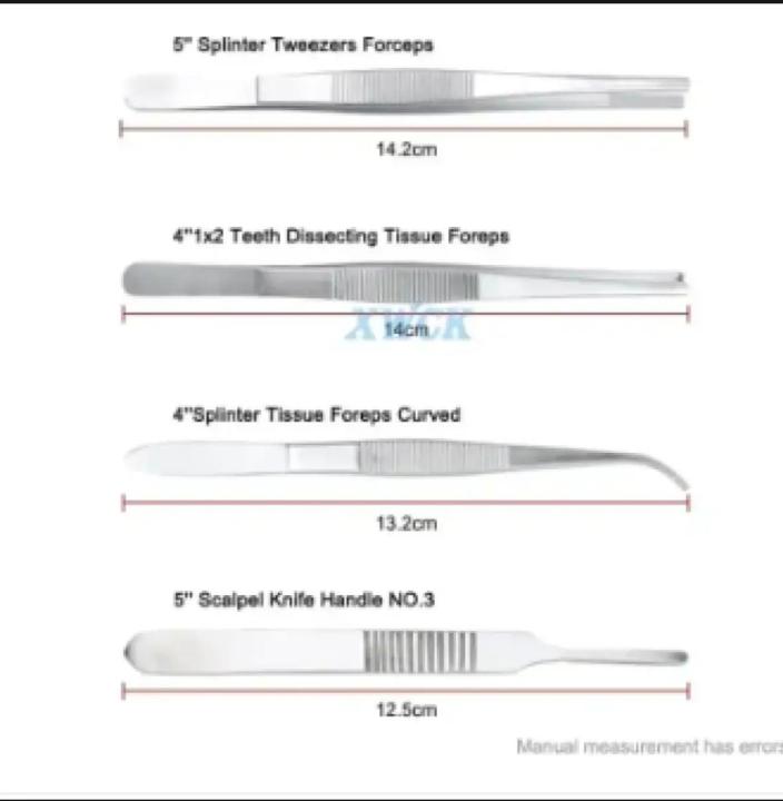 Premium%2010%20Pcs%20Advanced%20Biology%20Lab%20Anatomy%20Medical%20Student%20Dissection%20Dissection%20Kit%20Set%20with%20Scalpel%20Knife%20Handle%20Scalpel%2010%20Blades%20(All%20in%20One%20with%20Zipper%20Case)%20Blades%20-%20Image%204