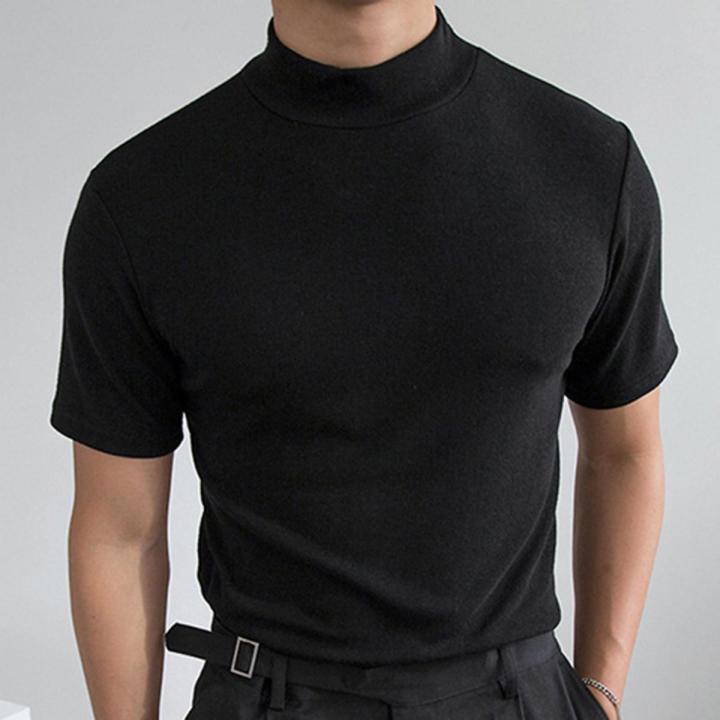 Men's polo shirts turtleneck hotsell