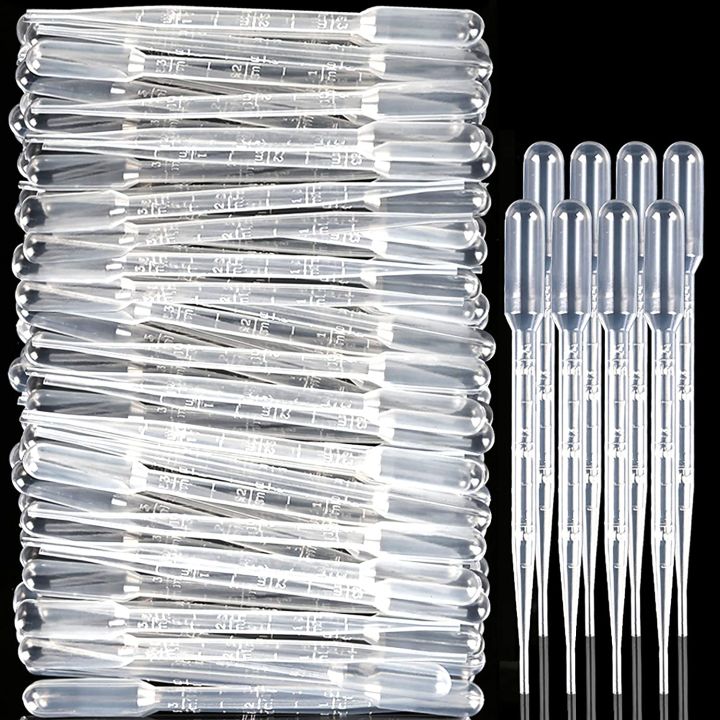 50PCS%203ML%20Plastic%20Transfer%20Pipettes%20Eye%20Dropper,%20Disposable%20Essential%20Oils%20Pipettes%20Dropper%20Makeup%20Tool%20Science%20and%20Lab%20-%20Image%202