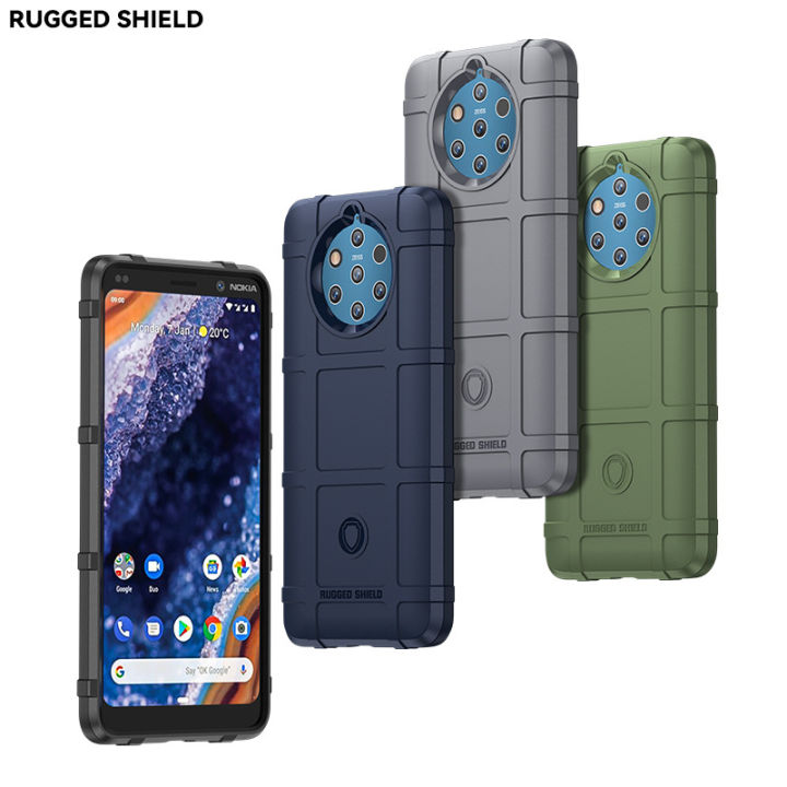 Compatible with Nokia 9 PureView Phone Case Nokia 9 PureView TPU Shield Drop Resistant Phone Case