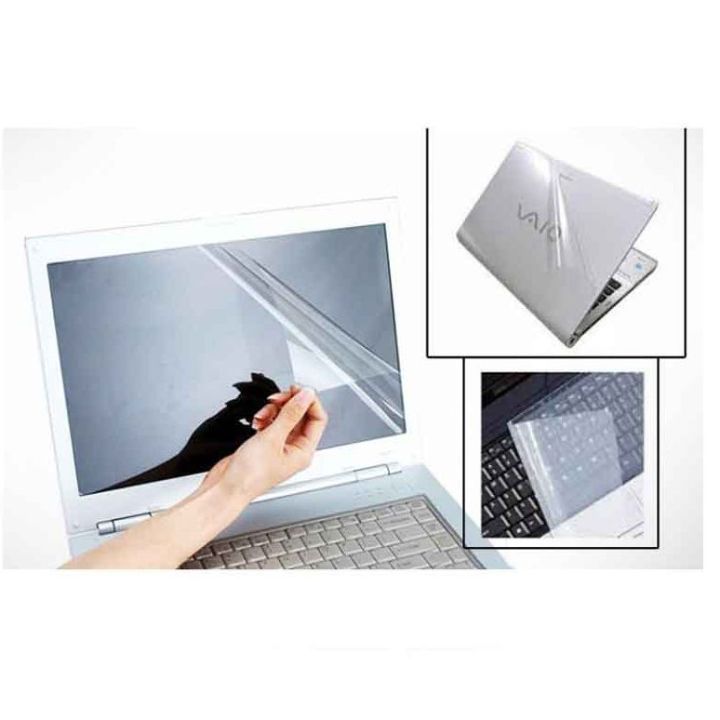Laptop Protector Skin 3 in 1 Package 14 Inches