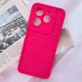 Luxury Solid Color Angel Eyes Case for Infinix Hot 40 X6836 / Hot 40 Pro X6837 / Tecno Spark 20 Pro KJ6. 