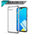 Realme C2 Back Cover Transparent Soft Silicone Crystal Clear Case. 