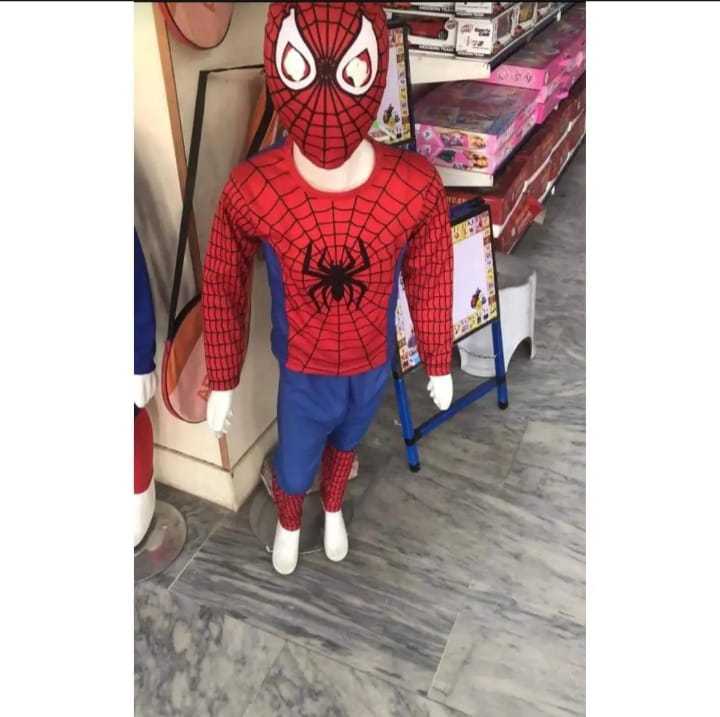 "Spider-Man%20Kids%20Costume%20(3-12%20Years)%20%E2%80%93%20Perfect%20Spiderman%20Fancy%20Dress%20for%20Boys%20&%20Girls%20%7C%20Superhero%20Costume%20for%20Kids"%20-%20Image%205