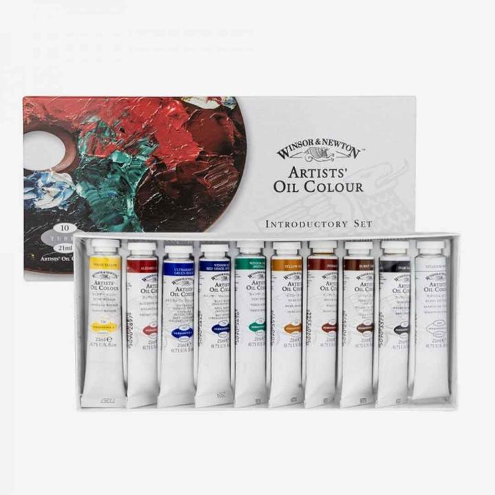Winsor & Newton Artists Oil Colours 21 ml 10 Pcs