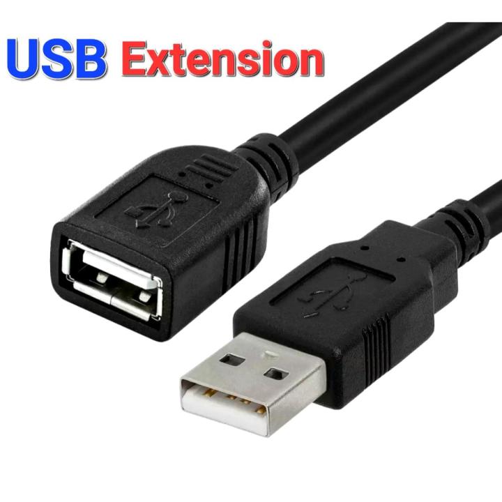 USB Extension Cable Super Speed USB 2.0 Cable Male to Female USB Cable High-Speed Data Transfer Compatible with Laptop, PC, Webcam, Gamepad, USB Keyboard, Mouse, Flash Drive, Hard Drive, Oculus VR, Xbox
