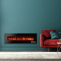 Electric Fireplace Black - Artifical Fireplace 48x18. 