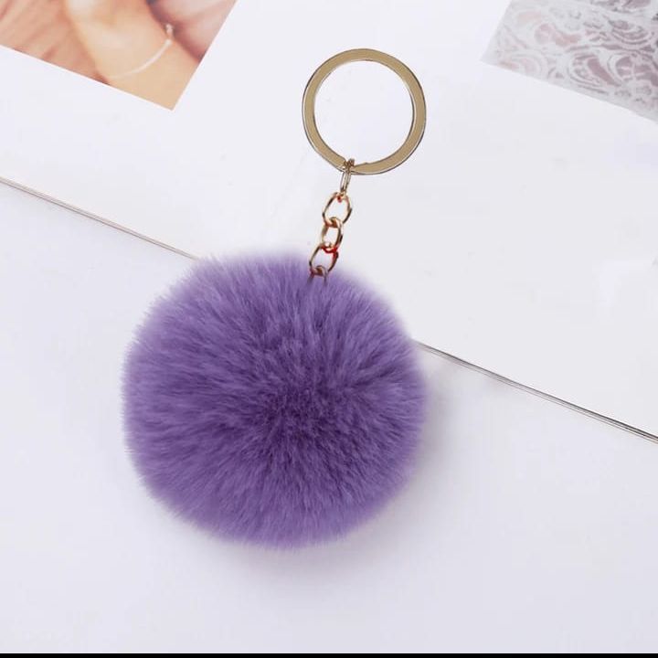 Pom%20Keychain%20Pom%20Pom%20Keychain%20Fluffy%20Ball%20with%20Keyring%20Handbag%20Backpack%20Ornament%20Pendant%20Accessory%20for%20Girls%20-%20Image%205