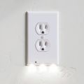 EG^_^ Outlet Cover Light Sensor Angel Outlet Wall Plate With Led Night Lights. 