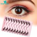 Green Home Artificial Lashes Removable Women 3D Half Fake Lashes Grafting. 