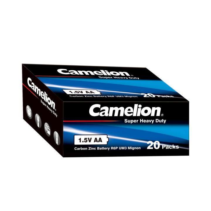 Camelion Batteria R6 AA Mignon Super Heavy Duty 2 Pezzi Confezione Termoretraibile 2 Pz Aa 1220 Mah 31863574 - Foto 5