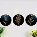 Dotz Brand Round Shape Floral Wall Art | Room Decoration Items | Boho Décor | Home Decoration Items | Wooden Wall Decoration Items for Home | Decorating Items | Home Décor.. 
