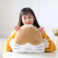 Cute cute hamster hands cover pillow plush toy hand warmer office home creative heartwarming gift for children and girls. 