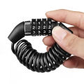 Password Bicycle Locks Rust-proof Cable Combination 4 Code Bike Lock. 