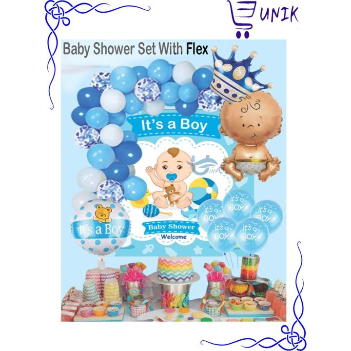 Its A Girl / Its A Boy Baby Shower Decoration Set Baby Shower Balloons Its A boy Balloon Its a girl Balloons its a girl decoration items its a boy decoration items Its a Boy foil Balloon Its a girl Foil Balloon