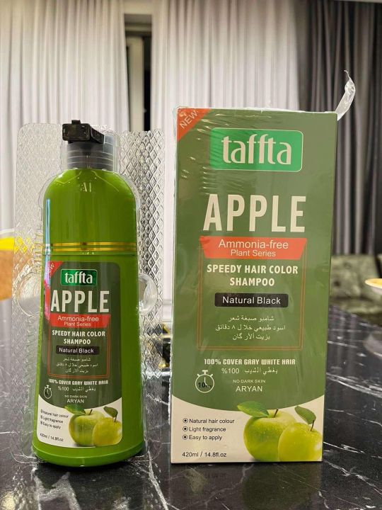 Apple Speedy Hair Colour Shampoo taffta APPLE 420ml