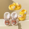 Children's cartoon hole shoes summer indoor and outdoor boys soft bottom non-slip children's home baby bath slippers. 