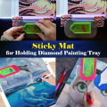 SF Anti-Slip Tool Sticky Mat For Diamond Painting, Tray Sticky Gel Pad Universal Mount Holder For 5D Diamond Embroidery Accessories. 