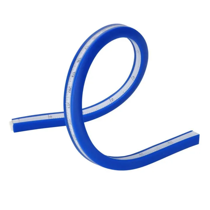 Flexible%20Curve%20Ruler%20Drafting%20Drawing%20Tool%20Plastic%20(30cm)%20-%20Image%204
