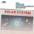 Solar System Wall Chart | HD pictures Wall Poster for Classroom and School Decoration Printed on 200 grams Laminated Card 20*30 inches. 
