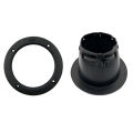 MeterMall Marine Boat Steering Cable Boot With Cable Tie Cable Protector 2.4" Inside Diameter Universal For Yacht Kayak. 