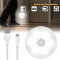 【NEW】 Intelligent Human Body Induction Bedside Small Night Lamp USB Charging Emergency Automatic ABS Auto Wardrobe LED Light. 