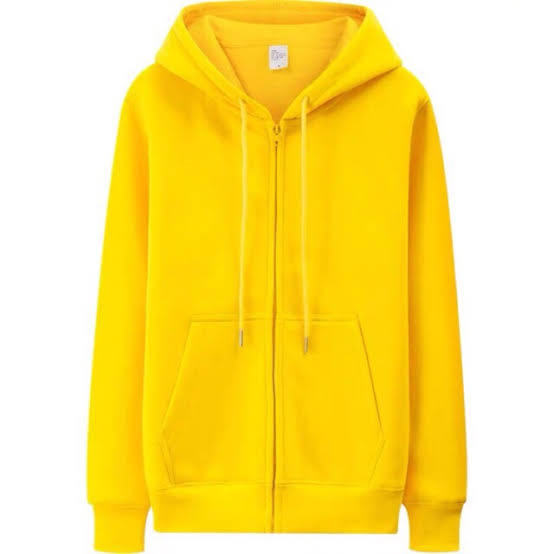 Yellow%20Fleece%20Full%20Sleeves%20Zipper%20Hoodie%20-%20Image%203
