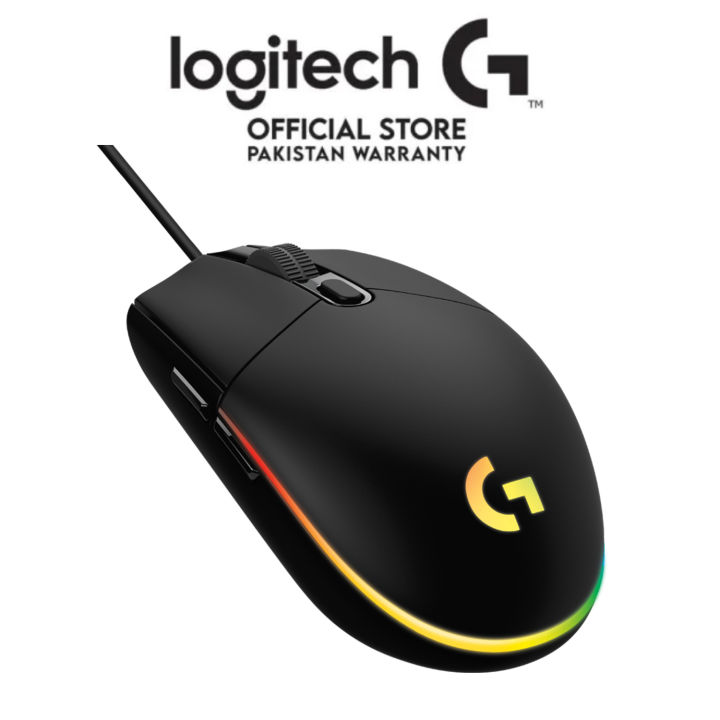Logitech G102 LIGHTSYNC RGB 6 Button Gaming Mouse (Black)