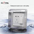 Clopal Waterproof Wall Socket Switch Board Cover Protector, Child Proof Safety Cover for Outlets. 