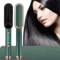 Electric Hair Straightener Comb, Professional Electric Hair Straightening Brush for Girls, 5 Level Quick Heating Hair Styling Comb, Three-minutes Hair Straightener, 909 Electric Hair Straightener. 