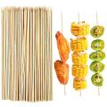 Pack of 60 Pcs - Shashlik Wooden Skewers (Length: 10 .5 inches) BBQ Skewer Sticks. 