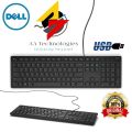 HP & Dell Slim Keyboard for pc & laptop 100% orignal USB Slim Business Keyboard. 