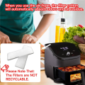 Air Fryer Replacement Filters, Filters Accessories Parts Compatible for Instant Air Fryer Vortex Plus 6QT Can Odor Erase 16Pcs. 