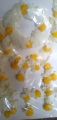 Artificial Yellow and White Flower Jewellery Set for  Mehndi Function. 