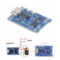 Module,Breakout,Drivers===&gt;5V 1A Micro USB Lithium Battery Charging TP4056 balance Charger 18650 Protection. 