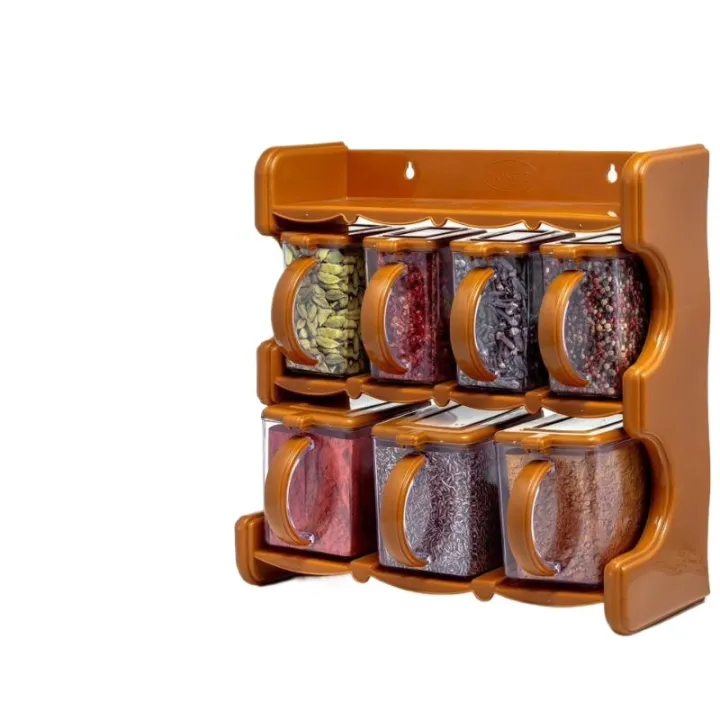 Spice%20Jar%20Masala%20Boxes%20Spice%20Rack%207%20pcs%20with%207%20spoon%20jar%20-%20Image%203