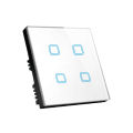 Intelligent Living with WiFi-Enabled Tempered Glass Smart Switches. 