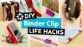 Binder Clips Paper Clips Metal 51 mm Pack Of 6/12. 