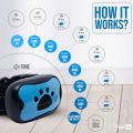 Petic Advanced 2in1 Anti Bark Dog Collar Stop Dogs Excessive Barking Device SAFE HARMLESS & HUMANE Anti-Bark Training for Small Medium Large Size Breeds. 