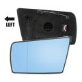 Rear View Mirror Glass For W202 W210-1 * Mirror Glass(Left )-Blue. 