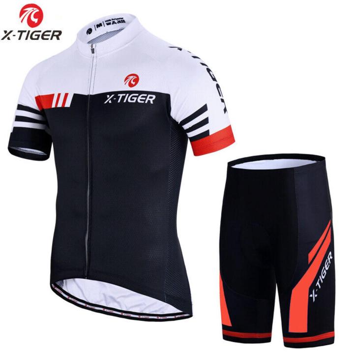 X-Tiger Cycling Sets Bike uniform Summer Cycling Jersey Set Road Bicycle Jerseys MTB Bicycle Wear Breathable Cycling Clothing