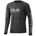 NEW HUK Fishing Apparel Men Fishing Clothing T Shirts Long Sleeve Sun Protection Uv Breathable Summer Fish Shirt Camisa De Pesca. 