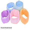 Soft Adjustable Hair Wrap Toweling Band – Pack of 1/2/3/6 – Comfortable Headband for Facial Care, Makeup & Spa. 