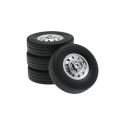 4Pcs Tire Tyre for D12 Mini 1/16 RC Drift Truck. 