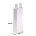 40*80*12mm Water Block Cooling Heatsink Block Waterblock for 2 Peltier Liquid Cooler For CPU GPU 40X80X12MM. 